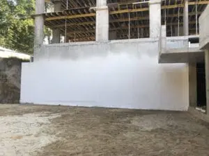 Устройство гидроизоляции фундамента многоэтажного жилого дома