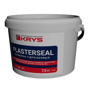 Акриловая гидроизоляция для ванной KRYS Plasterseal