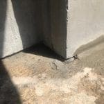 Штроба зі скругленням по примиканню стіна-підлога